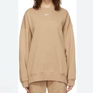 🤍 NIKE 🤍  Phoenix Fleece Oversized Crew Sweatshirt - NEW with tags Size Small
